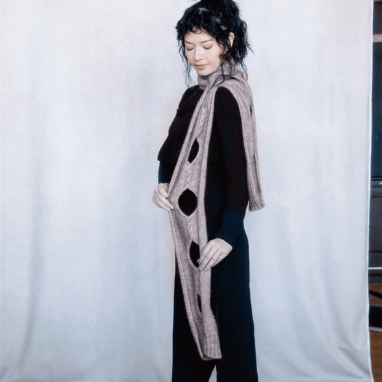 

Isley - Opengewerkte Sjaal met Kabel
2