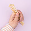 

Bamboe Tunische Haaknaaldenset - 25 cm - Hobbii
4