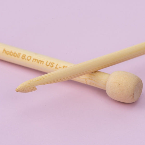 

Bamboe Tunische Haaknaaldenset - 25 cm - Hobbii
3