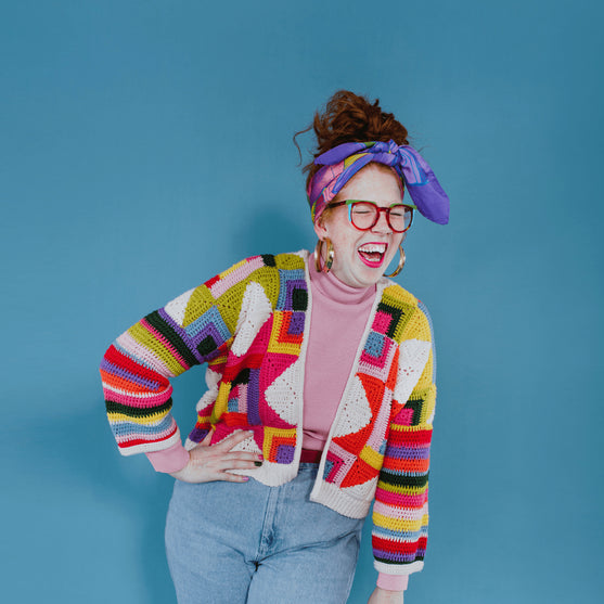 

No Shades of Grey - Vest - Haakpatroon
1