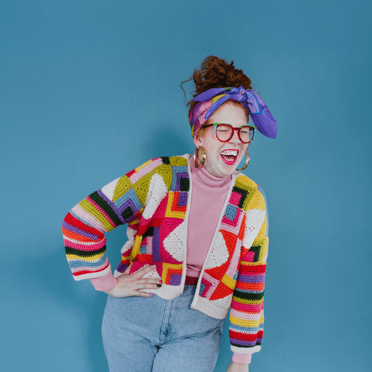 No Shades of Grey - Vest - Haakpatroon