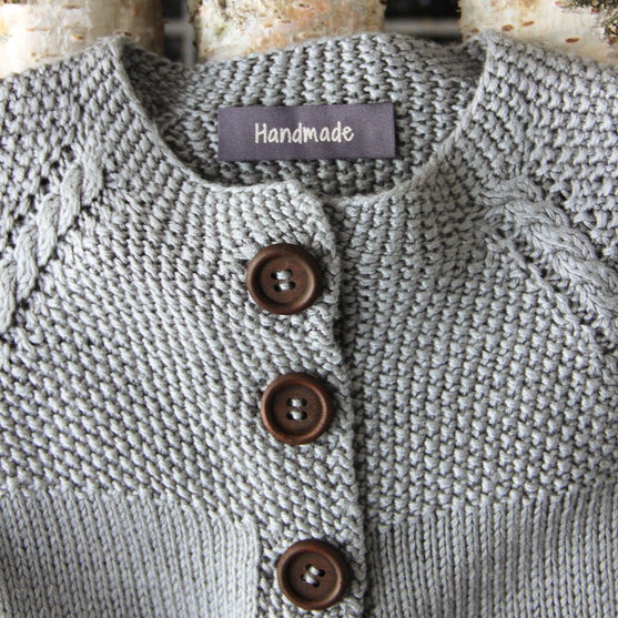 

Cardigan Moss Stitch
2