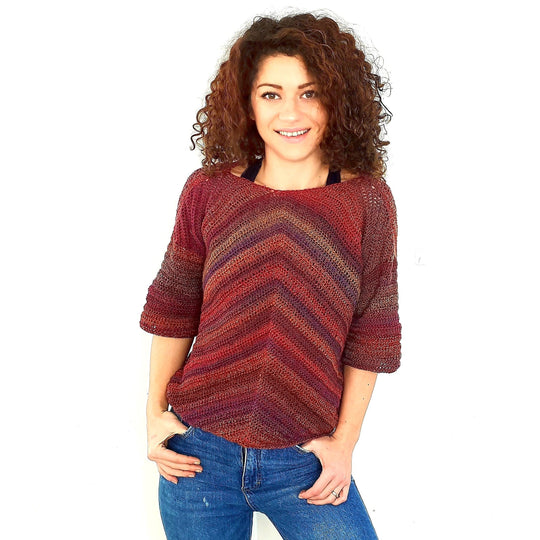 Arrow - Cropped Sweater