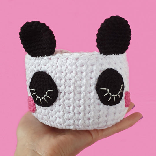 Kawaii Panda - Basket
