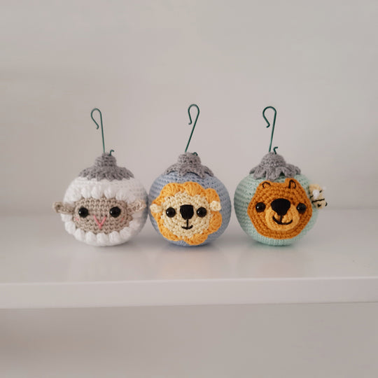 Kerstballen - Dieren