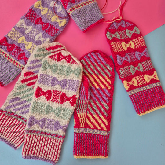 Bow Pop Mittens - Wanten