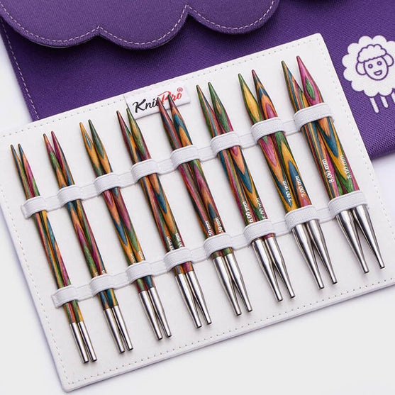

Symfonie Deluxe verwisselbare rondbreinaaldenset - KnitPro
2