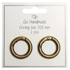 

Karabinehaak - Rond - 28 mm - Go Handmade
1