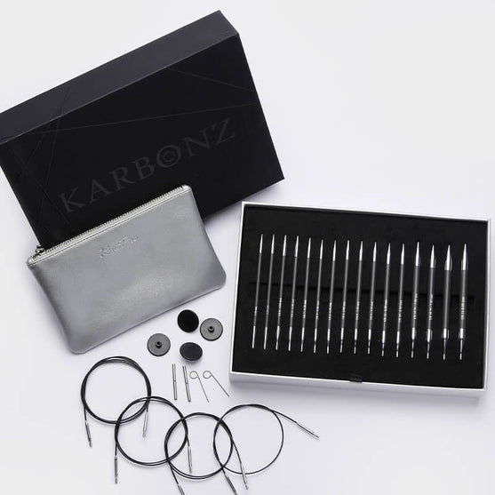 

Karbonz verwisselbare rondbreinaaldenset - KnitPro
1