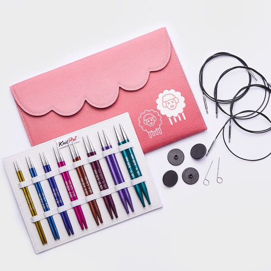 

Zing Deluxe verwisselbare rondbreinaaldenset - KnitPro
1