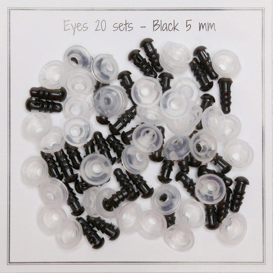 Veiligheidsogen - 5 mm - Go Handmade