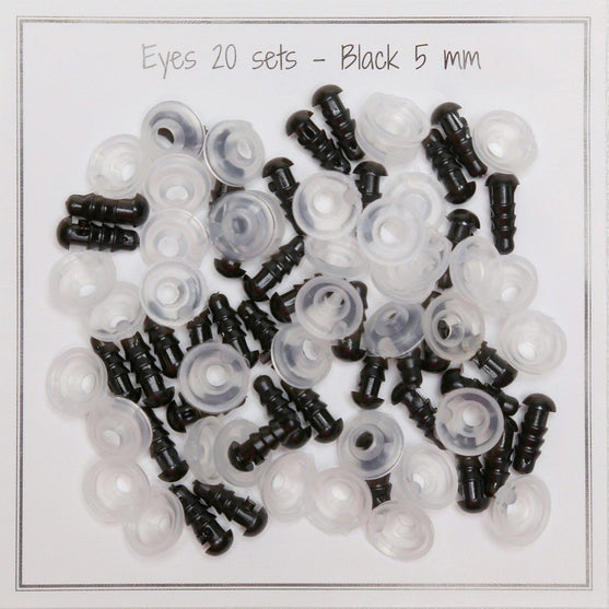 

Veiligheidsogen - 5 mm - Go Handmade
1