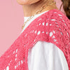 

Leaf Me On - Vest - Pink Collection
6