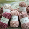 

Moss Stitch Manden met PU-leerbundel - universele
4
