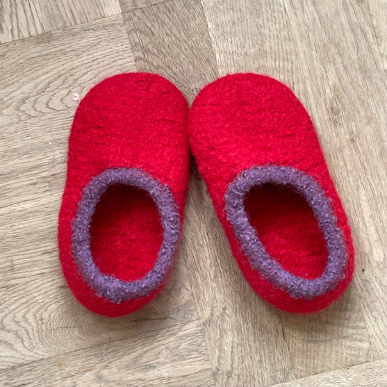 

Wollen sloffen - Gevilte sloffen voor kinderen
3
