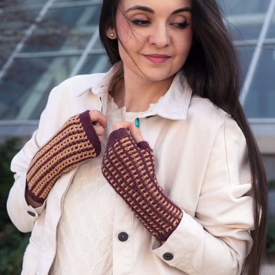 Kaleidoskope - Vingerloze handschoenen