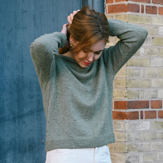 

Mette Tweed - Topdown Trui
2