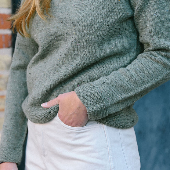 

Mette Tweed - Topdown Trui
3
