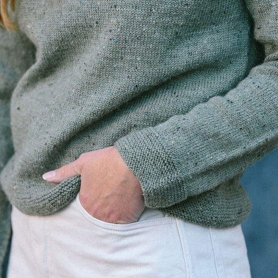 

Mette Tweed - Topdown Trui
8