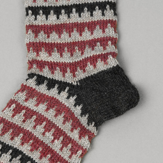 

Sokken met Fair Isle-patroon
5