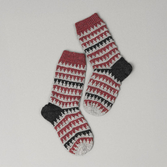 

Sokken met Fair Isle-patroon
8
