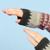 

Armwarmers met Fair Isle-patroon
3