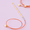 

Bamboe Tunische haaknaald met kabel - 50 cm - Hobbii
5