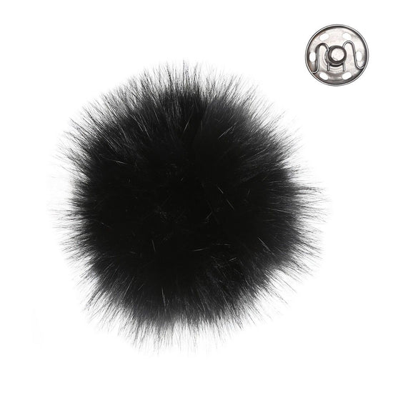 

Pompon - Zwart - Go Handmade
9