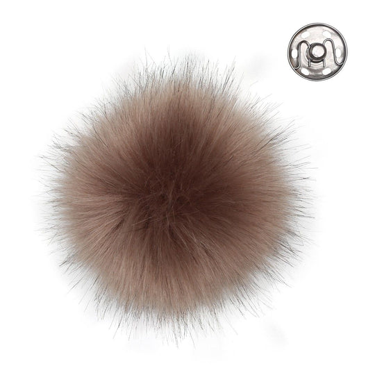 Pompon - Bruin - Go Handmade
