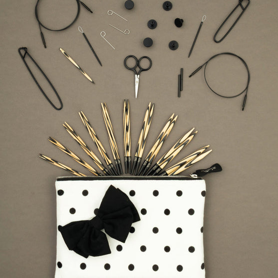 

Chérie - Verwisselbare rondbreinaaldenset - KnitPro
3