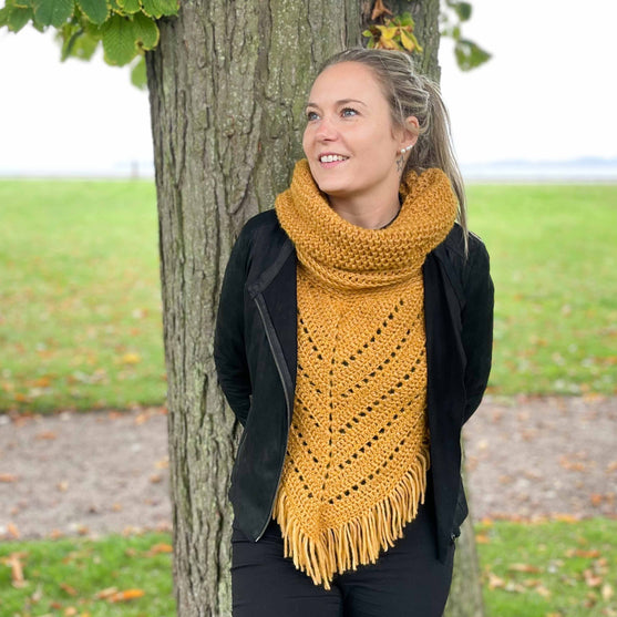 

Diva - Sjaal met kraag
1