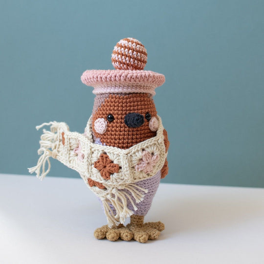 3e adventszondag - Amigurumi - Grayson Robin
