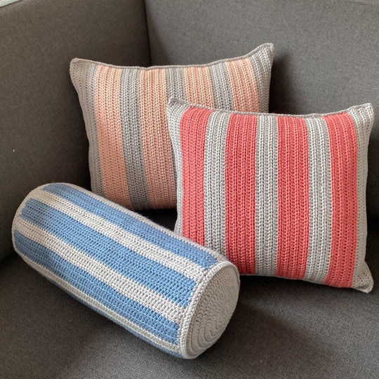 Cotton Stripes Kussen –  Rol