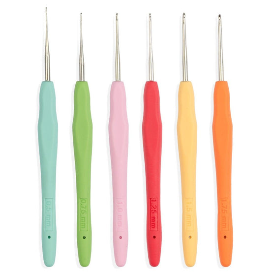 

Easy Touch Haaknaaldenset - 6 maten - Hobbii
1