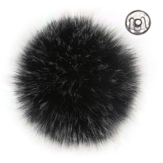 Pompon - Donkergrijs - Go Handmade