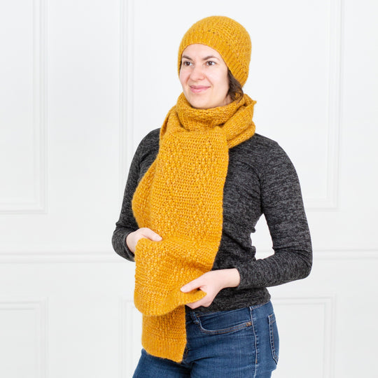 Beehive - Sjaal en beanie