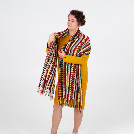 

Serene Stripes - Sjaal
5