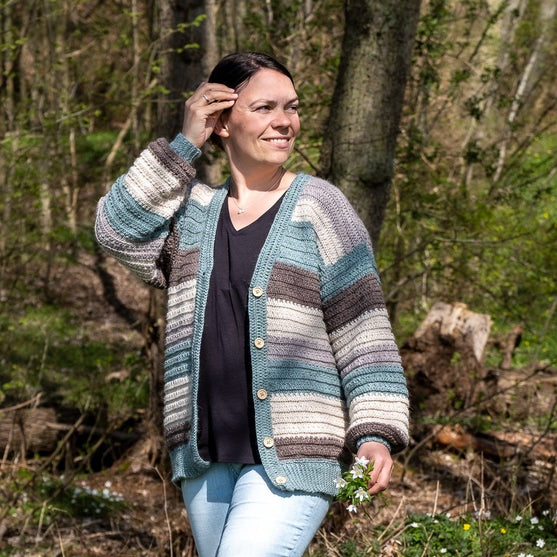 

Comfy Stripie Cardi - Vest
2