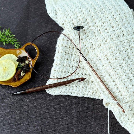 

Ginger - Verwisselbare Tunische haaknaaldenset - KnitPro
8