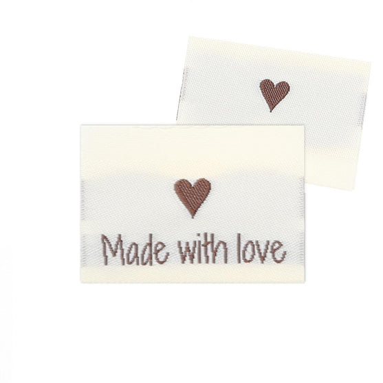 

10 Labels - Made with love - Hartje - Go Handmade
1