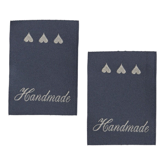 Labels 'Handmade' - 2 stuks - Hobbii