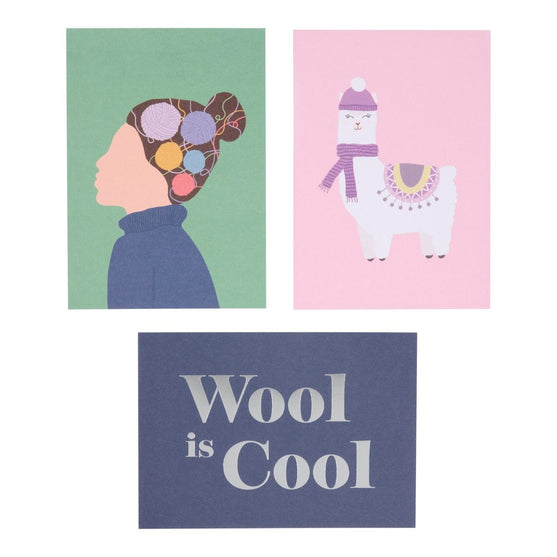 

Ansichtkaart - 6 stuks - Wool Is Cool - Hobbii
1