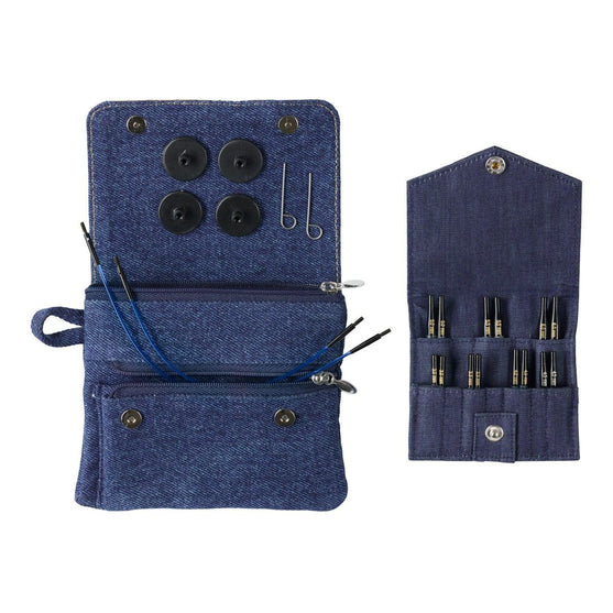 

DENIM Extra Korte verwisselbare Rondbreinaalden Set - KnitPro
1
