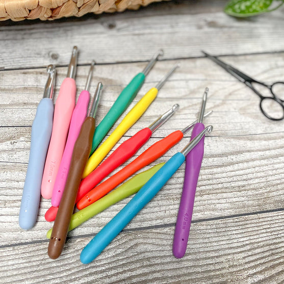 

Easy Touch Haaknaaldenset - 11 maten - Hobbii
2