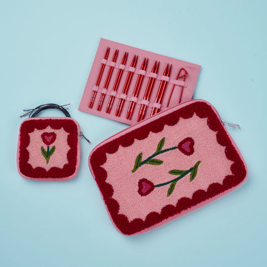 Stellar Verwisselbare Rondbreinaaldenset - Carnelian (Limited Edition) - Hobbii