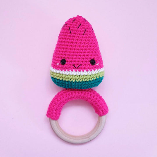 Kawaii Watermeloen - Rammelaar