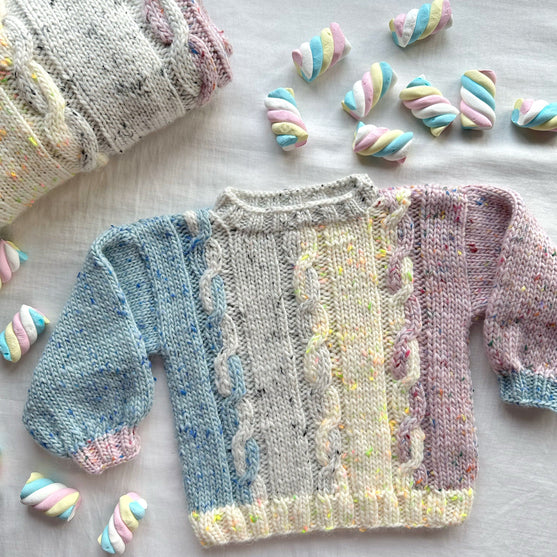 

Marshmallow Swirls - Kindertrui
1