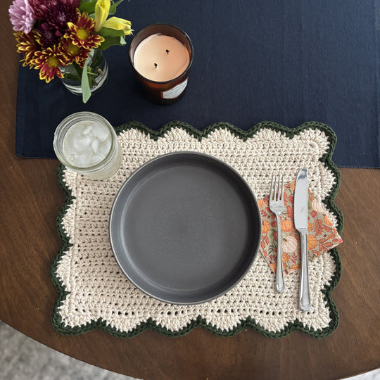 Scallops - Rechthoekige placemat