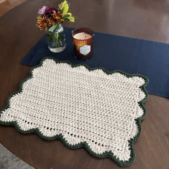 

Scallops - Rechthoekige placemat
2
