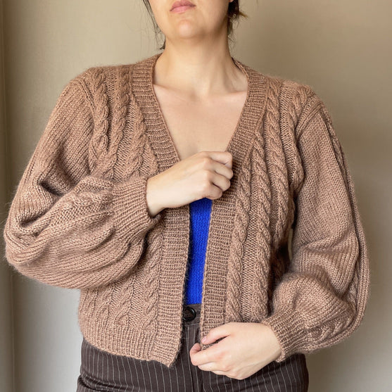 

Fall Cables Cardi - Vest
1